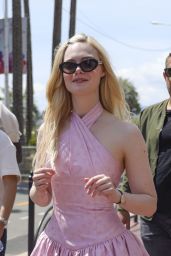 Elle Fanning Wears Chanel Minidress at Cannes 2025