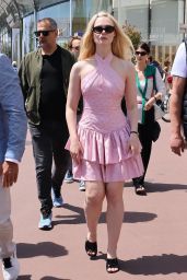 Elle Fanning Wears Chanel Minidress at Cannes 2025