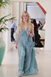 Elle Fanning Wears Custom Coach at Cannes 2025
