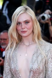 Elle Fanning Wears Custom Valentino at Cannes 2025