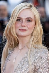 Elle Fanning Wears Custom Valentino at Cannes 2025