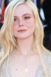 Elle Fanning Wears Custom Valentino at Cannes 2025