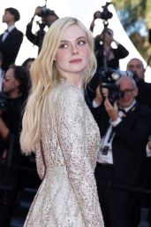 Elle Fanning Wears Custom Valentino at Cannes 2025
