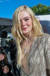 Elle Fanning Wears Custom Valentino at Cannes 2025