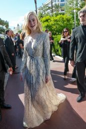 Elle Fanning Wears Custom Valentino at Cannes 2025