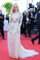 Elle Fanning Wears Custom Valentino at Cannes 2025