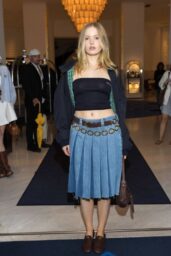 Ellie Bamber - attends "Grande Envie" Miu Miu Lunch