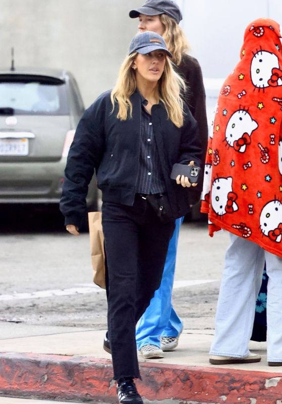Ellie Goulding’s Casual Shopping Day in West Hollywood
