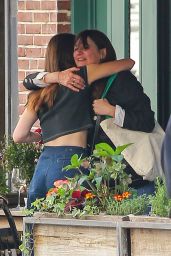 Emily Mortimer Enjoys a Relaxed Lunch at il Buco in NYC