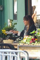 Emily Mortimer Enjoys a Relaxed Lunch at il Buco in NYC