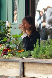 Emily Mortimer Enjoys a Relaxed Lunch at il Buco in NYC