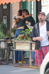 Emily Mortimer Enjoys a Relaxed Lunch at il Buco in NYC