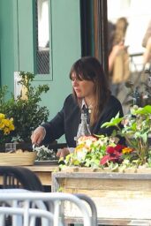 Emily Mortimer Enjoys a Relaxed Lunch at il Buco in NYC