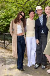 Emily Ratajkowski Attends Burberry Spring Luncheon in NYC