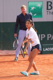 Emma Raducanu French Open Practice Paris 2025