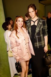 Emma Roberts Longchamp Look Embraces Wrong Shoe Theory NYC 2025