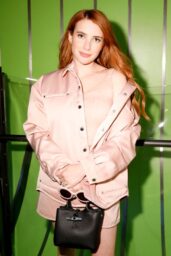 Emma Roberts Longchamp Look Embraces Wrong Shoe Theory NYC 2025