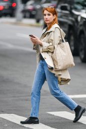 Emma Roberts Steps Out in NYC