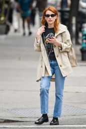 Emma Roberts Steps Out in NYC