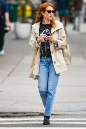 Emma Roberts Steps Out in NYC