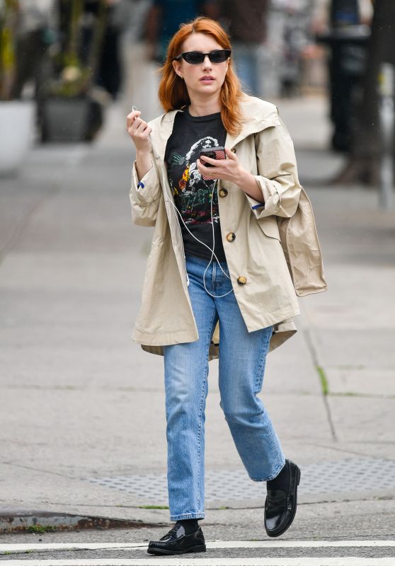 Emma Roberts Steps Out in NYC