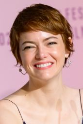 Emma Stone Effortless Chic Cannes Press