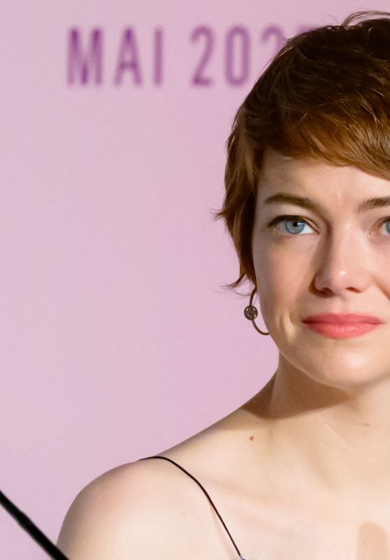 Emma Stone Effortless Chic Cannes Press
