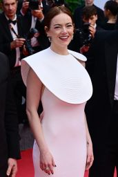 Emma Stone Wears Louis Vuitton at Cannes Film Festival Premiere