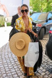 Emma Thynn Arrives Martinez Hotel 78th Cannes 2025