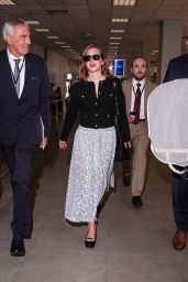Emma Watson Channels Chic Minimalism Nice Airport Cannes 2025