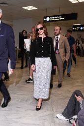 Emma Watson Channels Chic Minimalism Nice Airport Cannes 2025