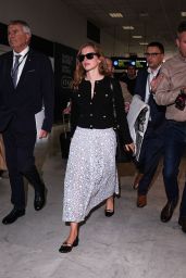 Emma Watson Channels Chic Minimalism Nice Airport Cannes 2025