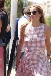 Emma Watson Wears Chanel Plaid Dress at Cannes 2025