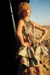 Esther McGregor Channels Rebel Glamour for Vanity Fair May 2025