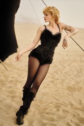 Esther McGregor Channels Rebel Glamour for Vanity Fair May 2025