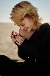 Esther McGregor Channels Rebel Glamour for Vanity Fair May 2025