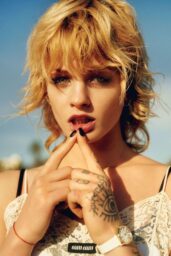 Esther McGregor Channels Rebel Glamour for Vanity Fair May 2025