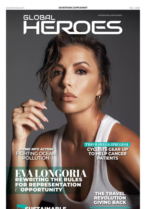 Eva Longoria Leads Global Heroes Magazine