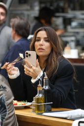 Eva Longoria Paris Style at Marche des Enfants Rouge