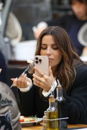 Eva Longoria Paris Style at Marche des Enfants Rouge