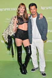 Frederique Bel Nespresso Brut Party Cannes