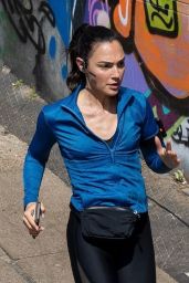 Gal Gadot Filming Intense Chase Scene for ‘Runner’ in London