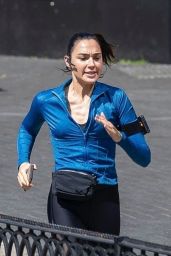 Gal Gadot Filming Intense Chase Scene for ‘Runner’ in London