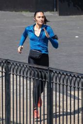 Gal Gadot Filming Intense Chase Scene for ‘Runner’ in London