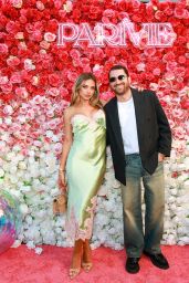 Georgia Hassarati’s Radiant Look at Parivie by Paris Hilton Launch