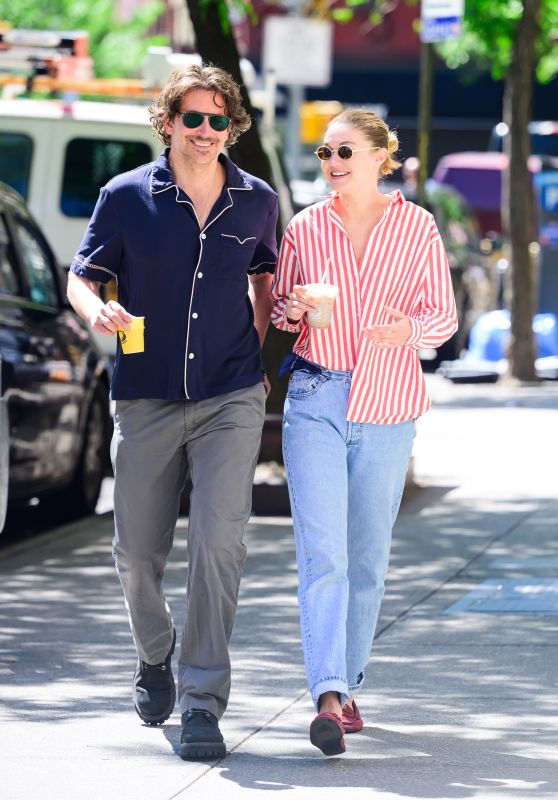 Gigi Hadid and Bradley Cooper Coffee Date Style 05.07.2025