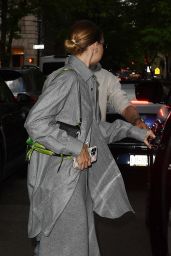 Gigi Hadid NYC Street Style at Human Situation Exhibit
