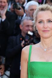 Gillian Anderson Emilia Wickstead Gown Cannes 2025 – Quiet Luxury Wins