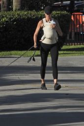 Gisele Bundchen Enjoys a Relaxed Stroll with Newborn in Miami