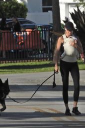 Gisele Bundchen Enjoys a Relaxed Stroll with Newborn in Miami